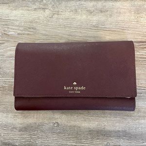 Kate Spade New York Tri-Fold Leather Wallet
